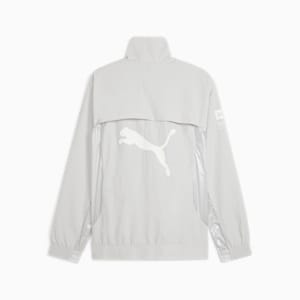 Cheap Jmksport Jordan Outlet x PLEASURES Men's Jacket, Glacial Gray, extralarge